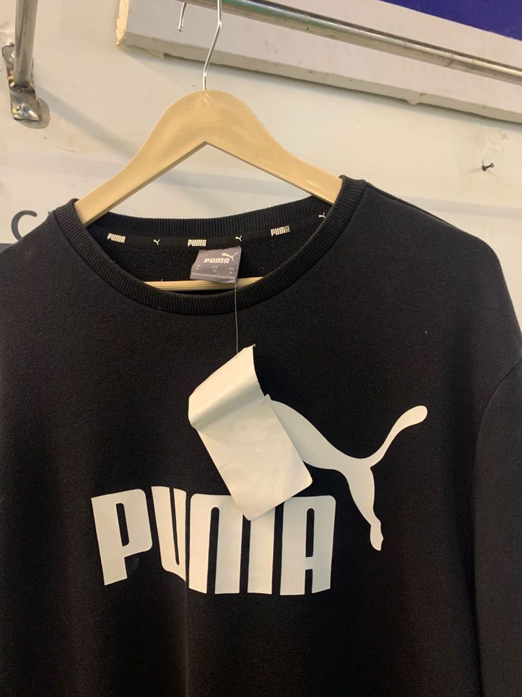 Puma Black Logo Sweatshirt