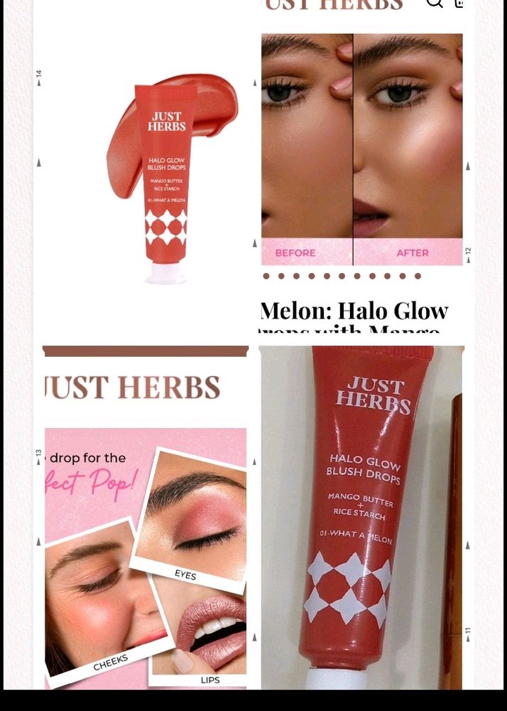 Blush drops just herbs