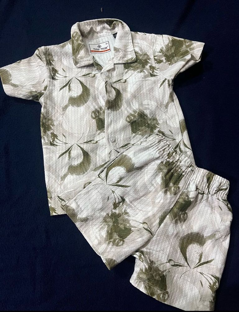 Baby Tshirt And Short Set