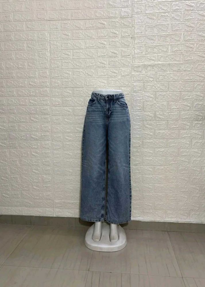 H&amp;M Wide Leg Jeans 32