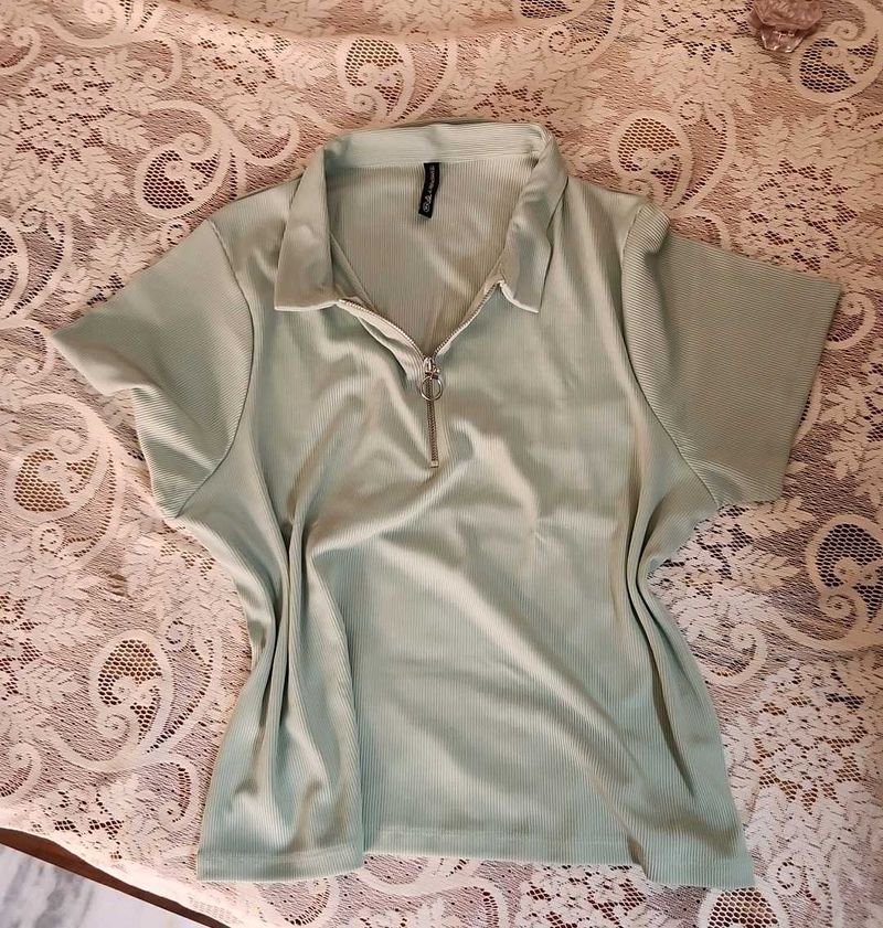 Unique Green Top