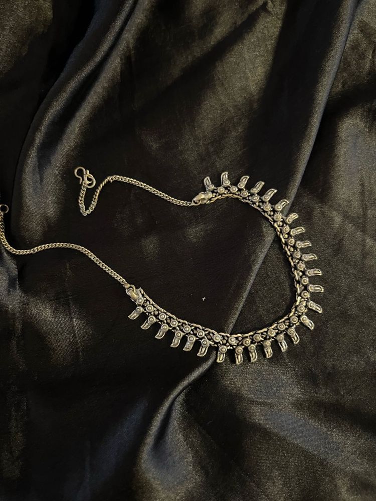 oxidised necklace