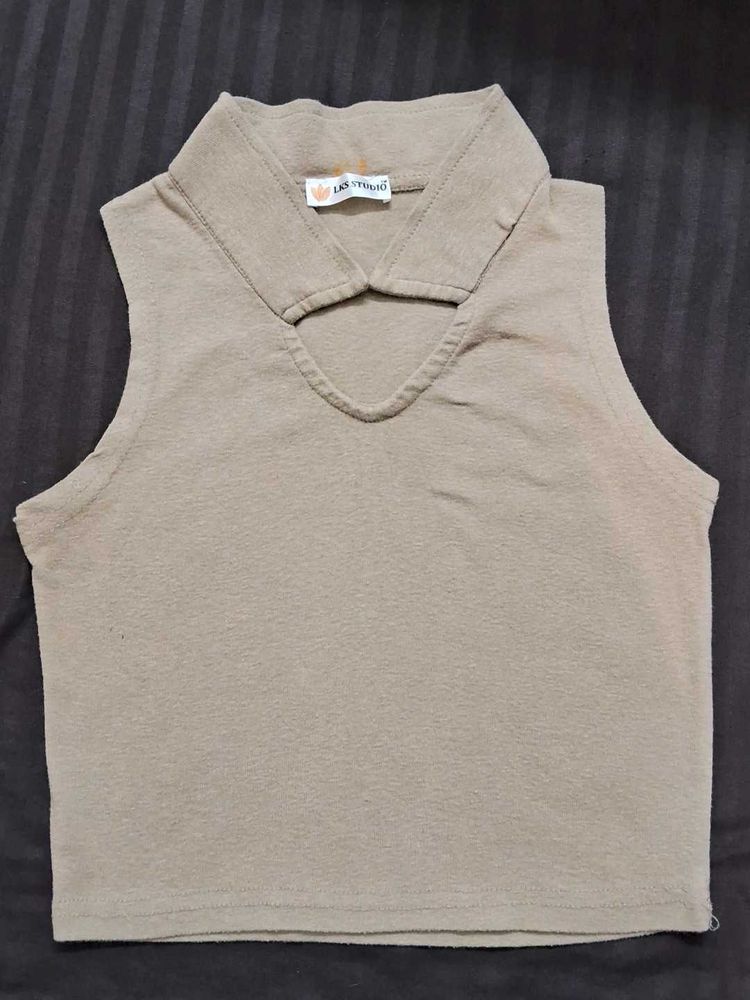 Cute Sleeveless Top