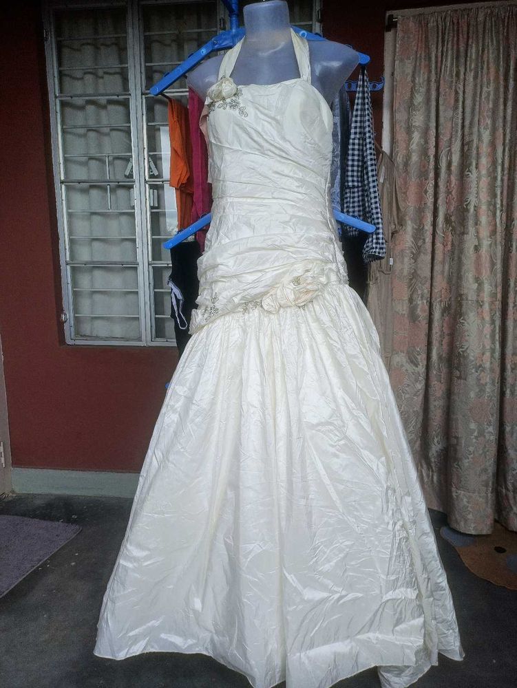 Elegant White Formal Gown