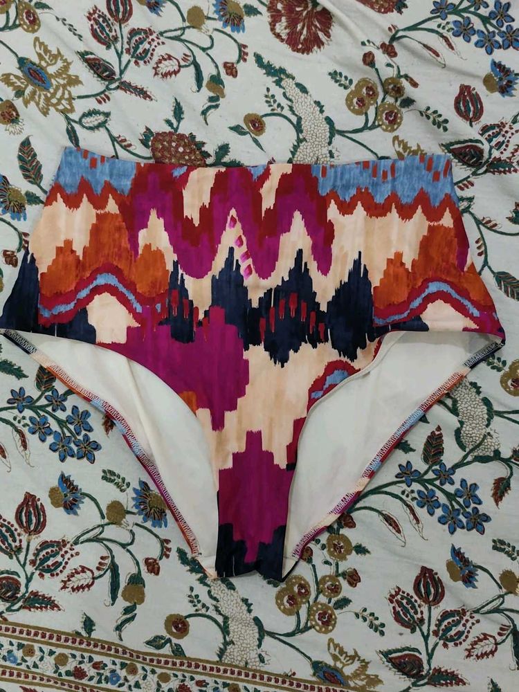 Patterned Bikini Bottom