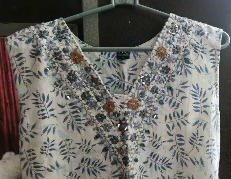 Floral Embroidered Top
