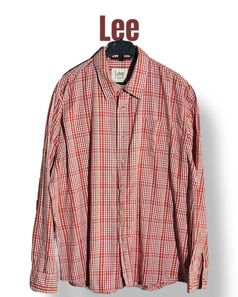 Lee Red Plaid Shirt
