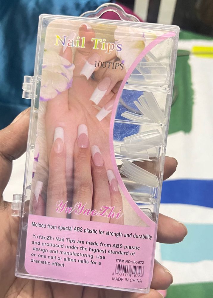 100 False Nails Stick on Nai