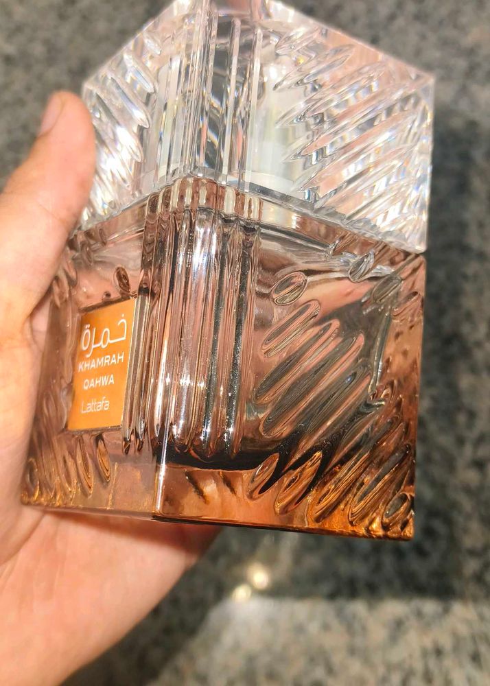 khamrah empty bottle