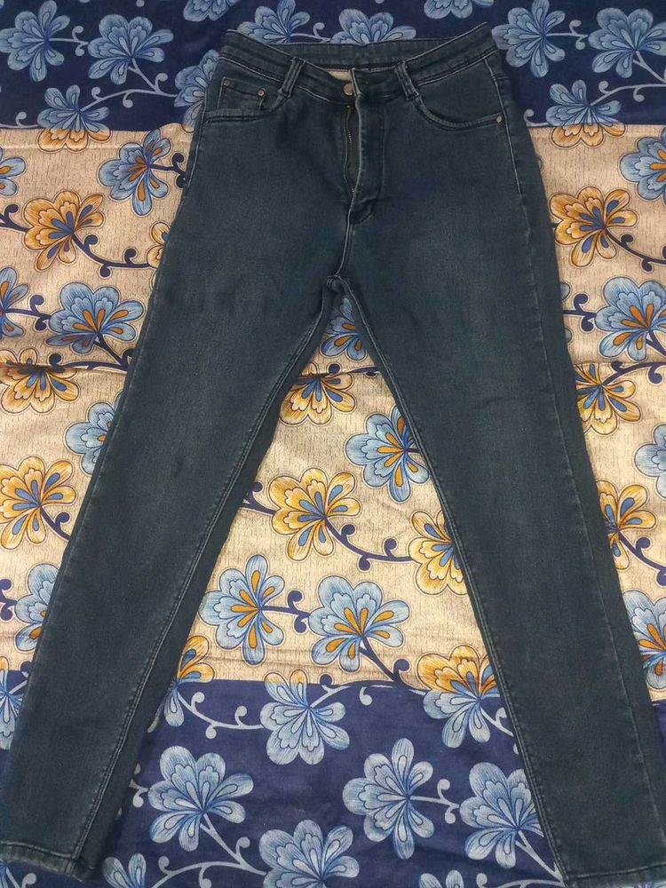 Dark Blue Denim Jeans