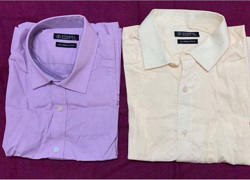 Men Formal Shirts Pack Of 2