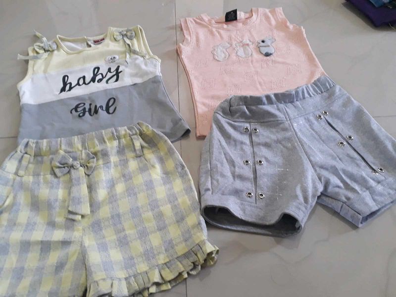 Combo Of 2 Hot Pants Set