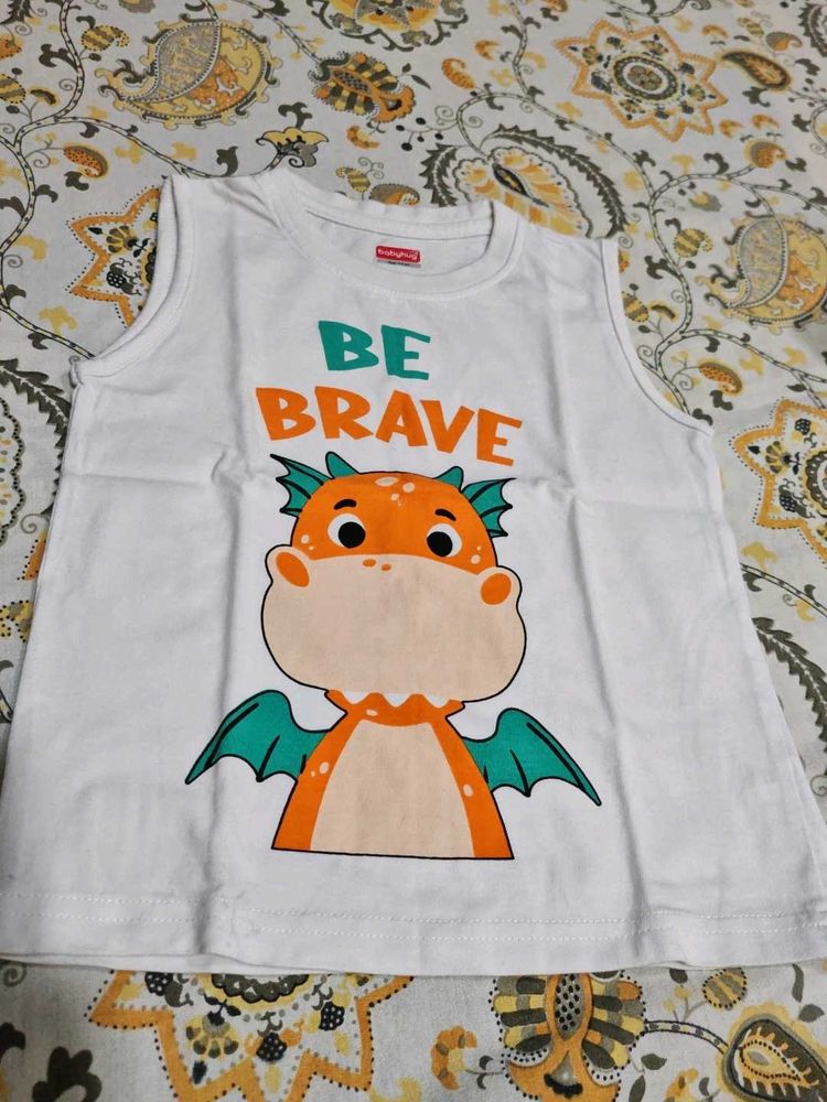 Cute &#39;Be Brave&#39; Toddler Tee