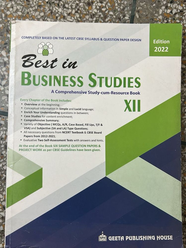 Best in Business Studies XII