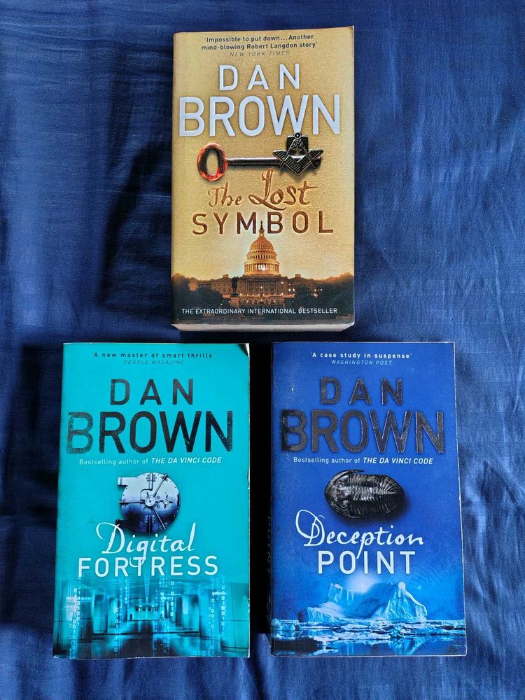Dan Brown - Set of 3 Books