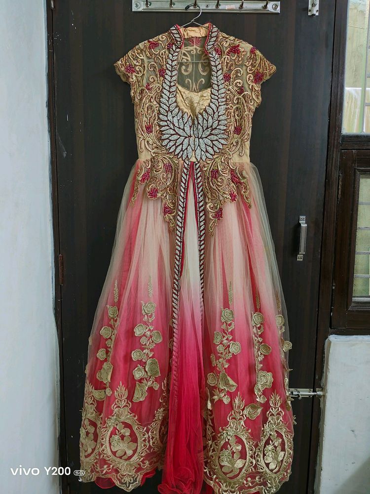 Heavy Handwork Wedding Gown
