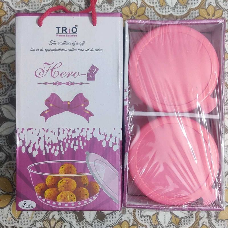 TRIO Glassware Set - Pink