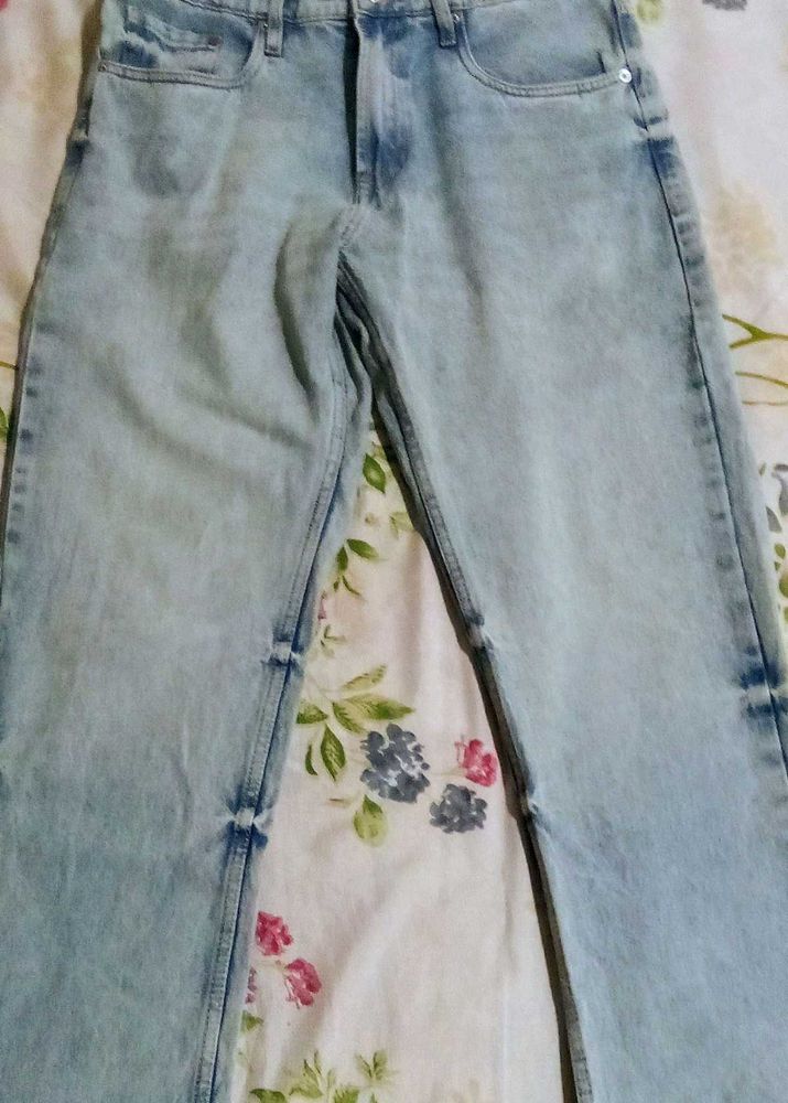 Light Wash Denim Jeans