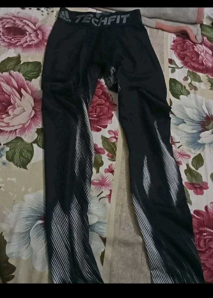 Addidas Brand Men Tight Gym Leggings