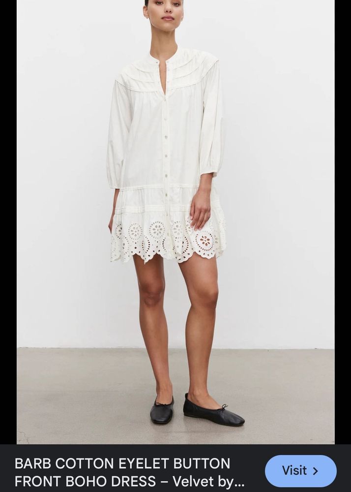 Reserved White Crocet Top