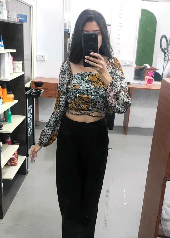 Floral Crop Top