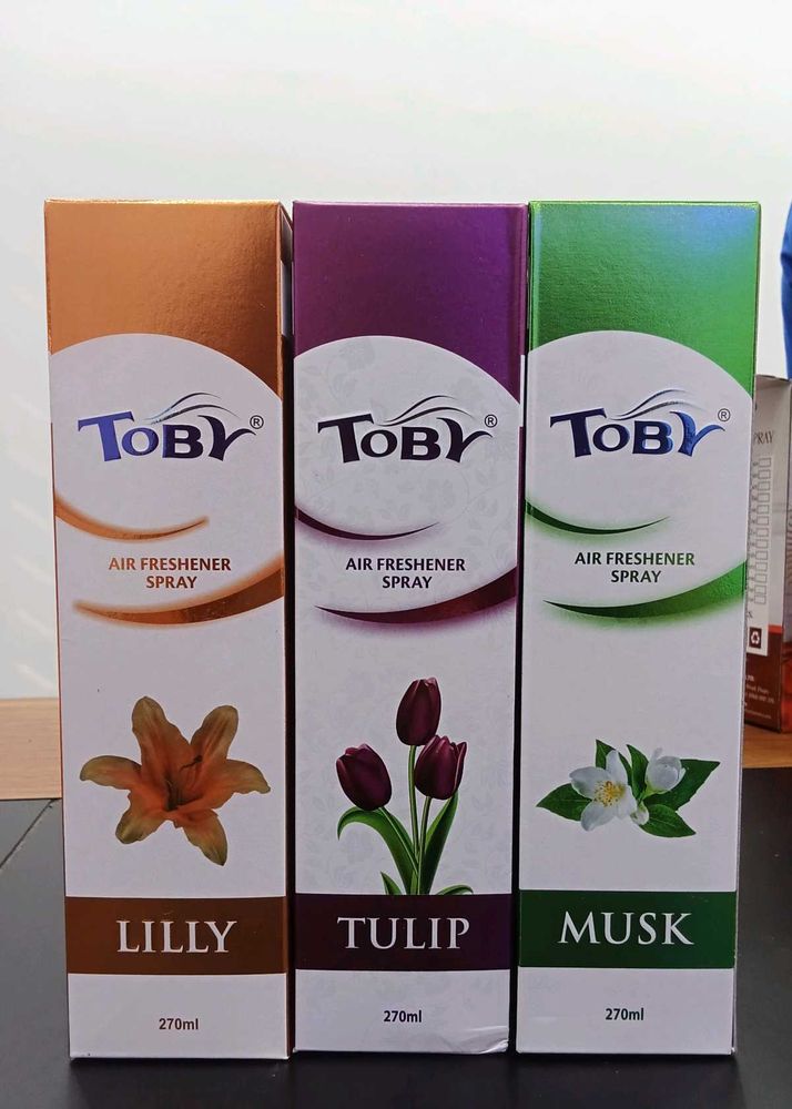 Toby Air Freshener Spray Set