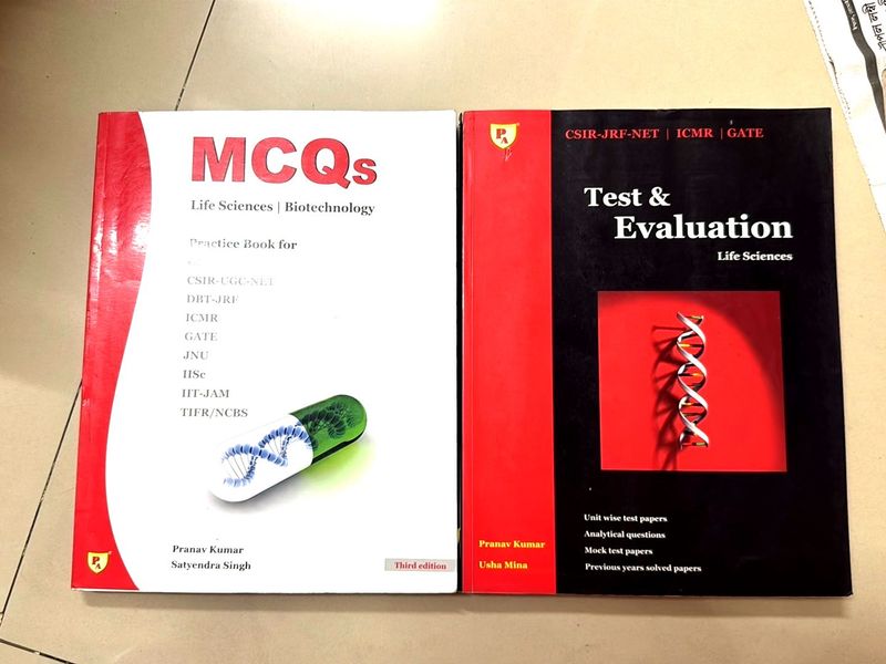 Life Science Exam Prep Books