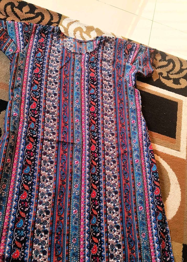 Colorful Printed Kurta