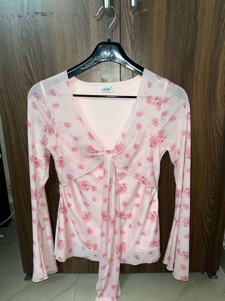 Littlebox Floral Pink Top