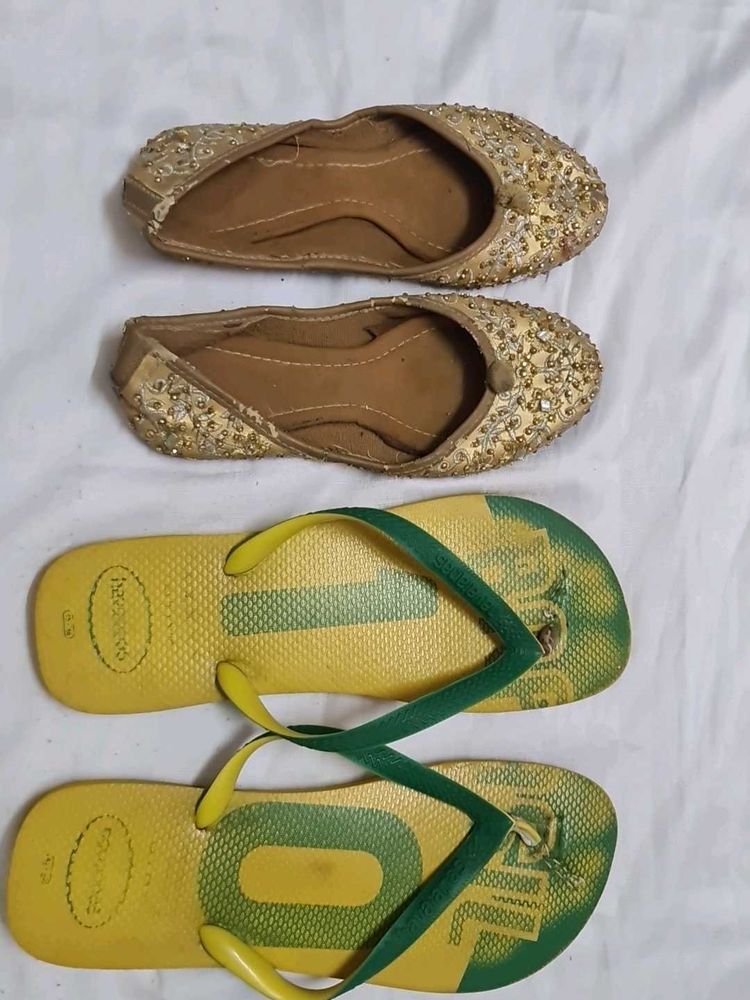 Ethnic Jutti &amp; Flip Flops