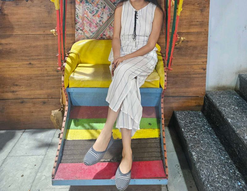 Striped Jumpsuit