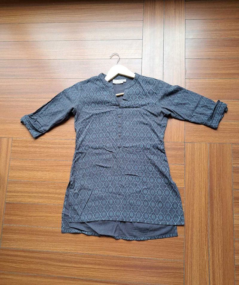 Patterned Tunic Top