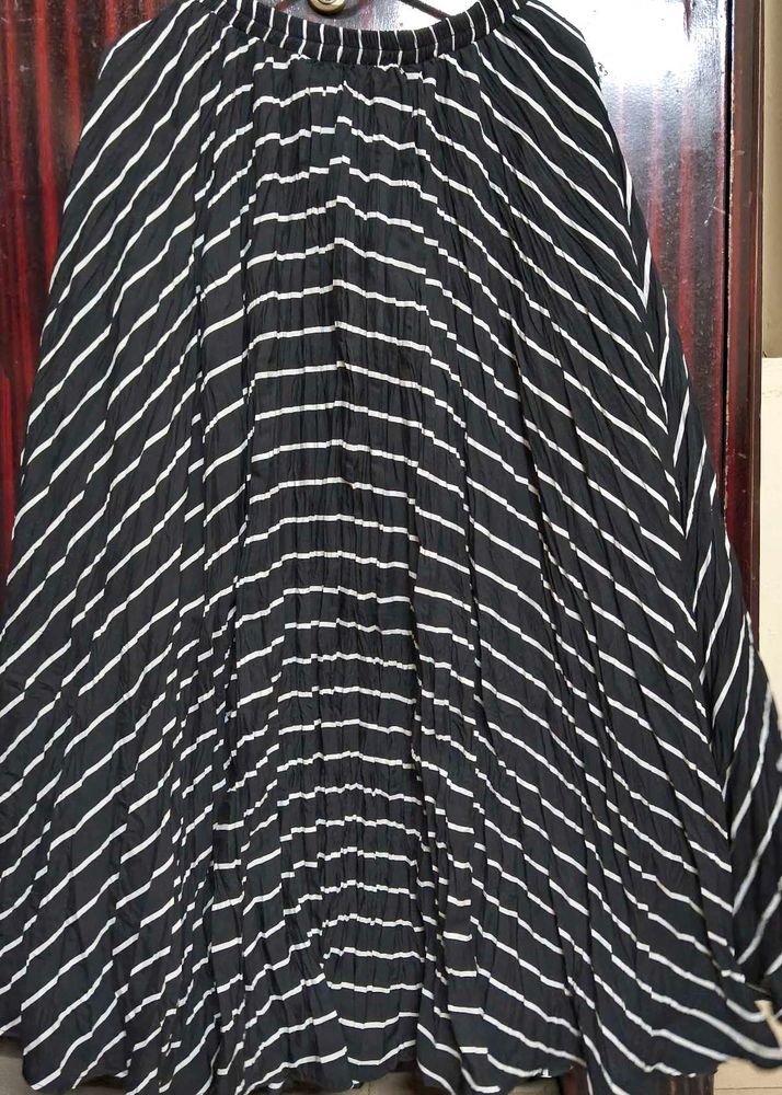 Striped Ethnic Skirt