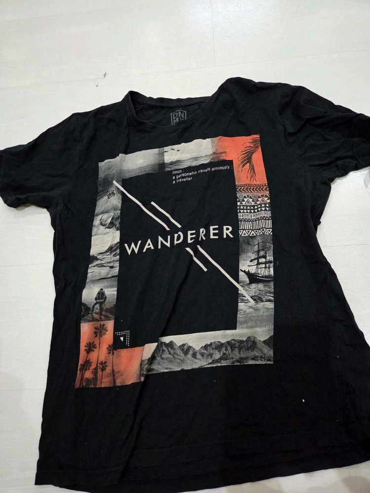 DNMX BLACK TSHIRT wanderer