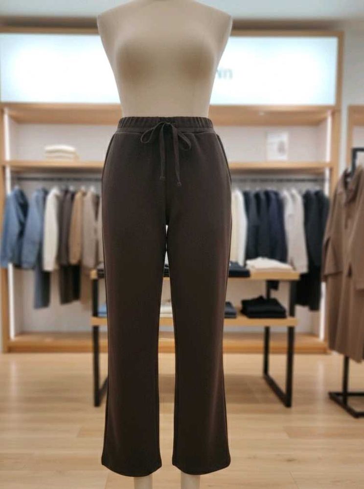 Brown Casual Sweatpants