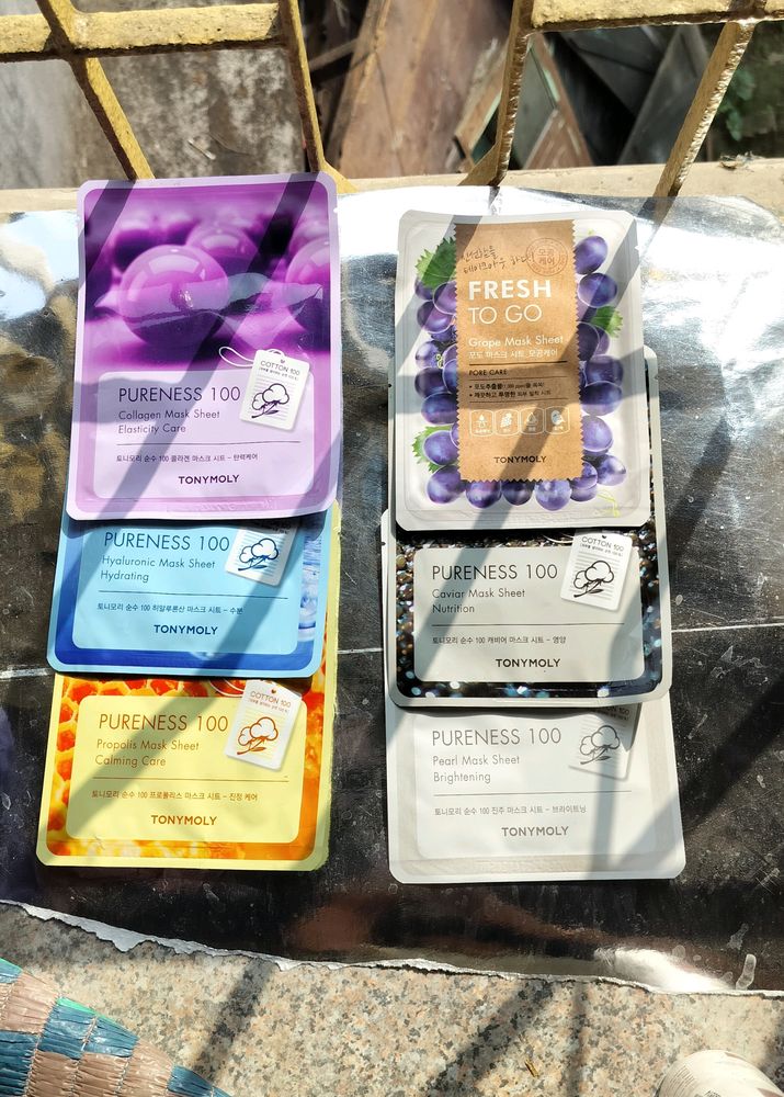 TONYMOLY SHEET MASK, GET 6 MASK AT THE PRICE OF 2