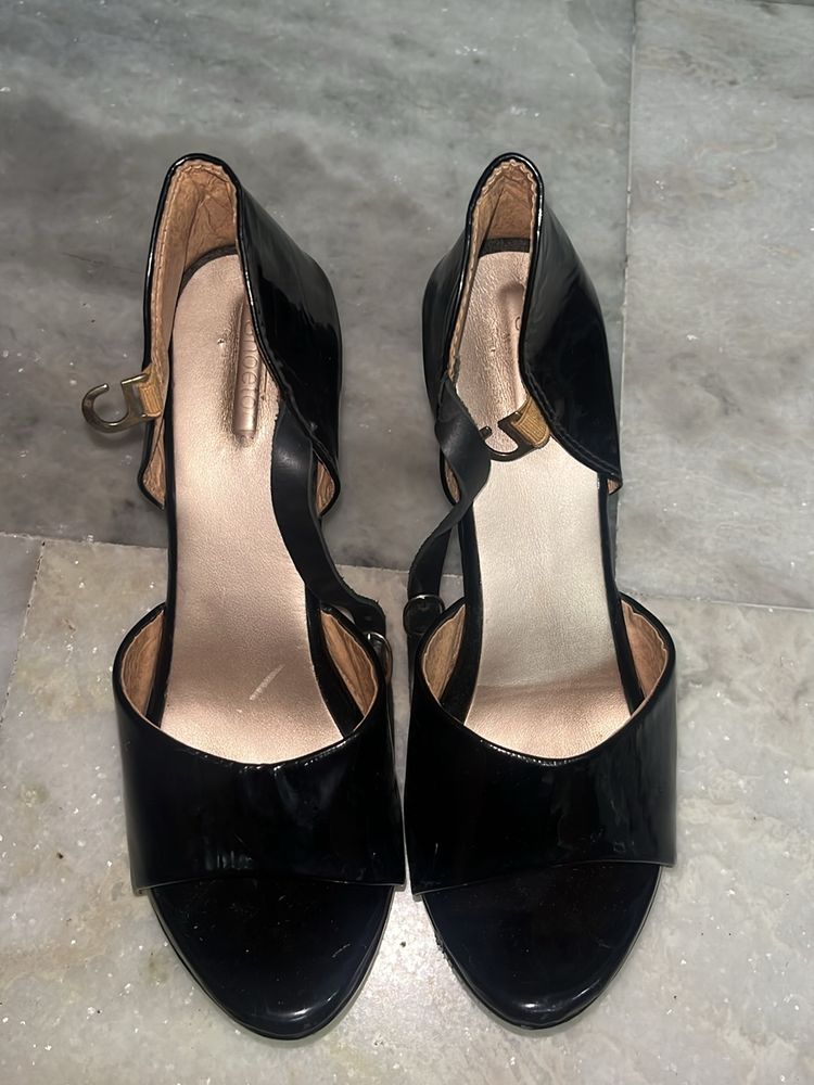 Black Patent Heels