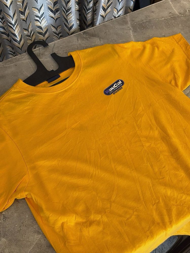auCal California T-Shirt - Yellow