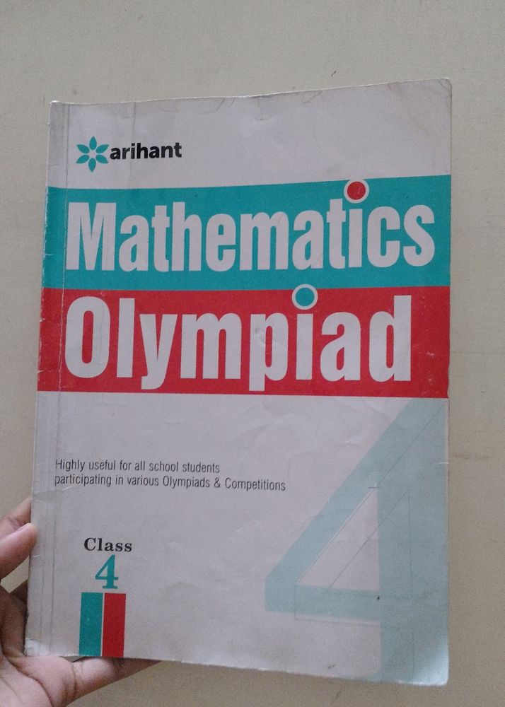 Olympiad Books For Class 4th( Science,Maths &amp; English )