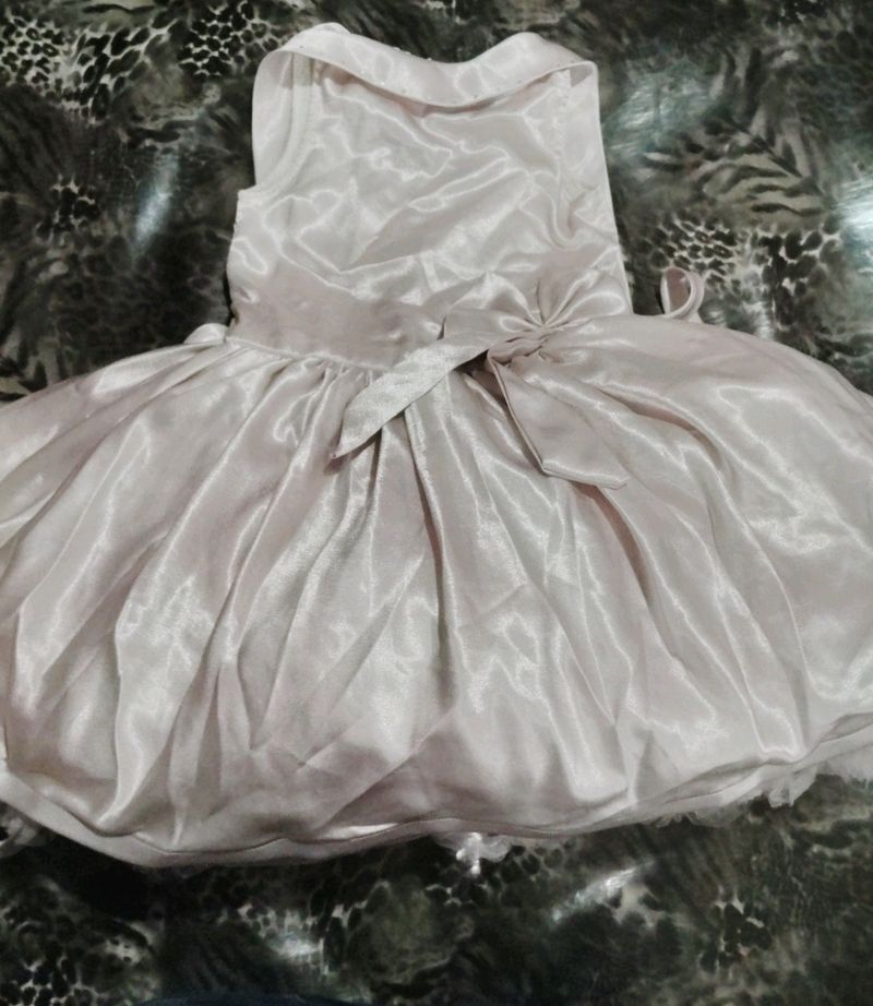 Baby Pink Party Wear Dress