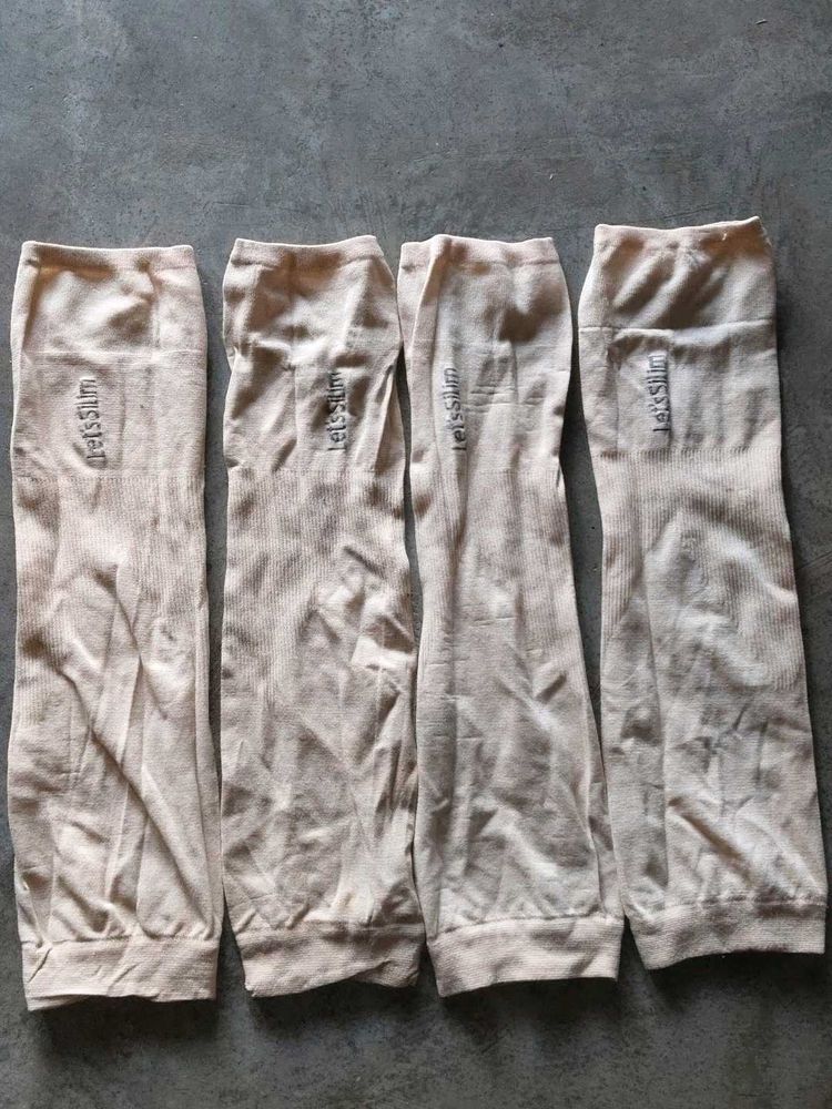 Let’s Slim Hand Sleeves – 2 Pairs | Like New | UV