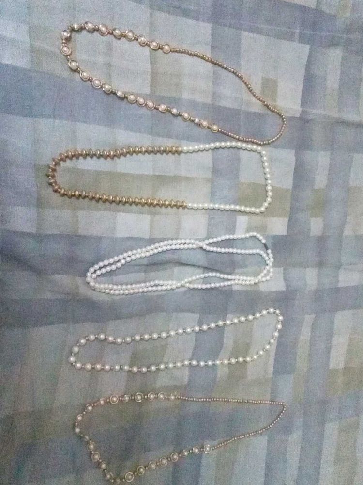 Pearl Necklace Set