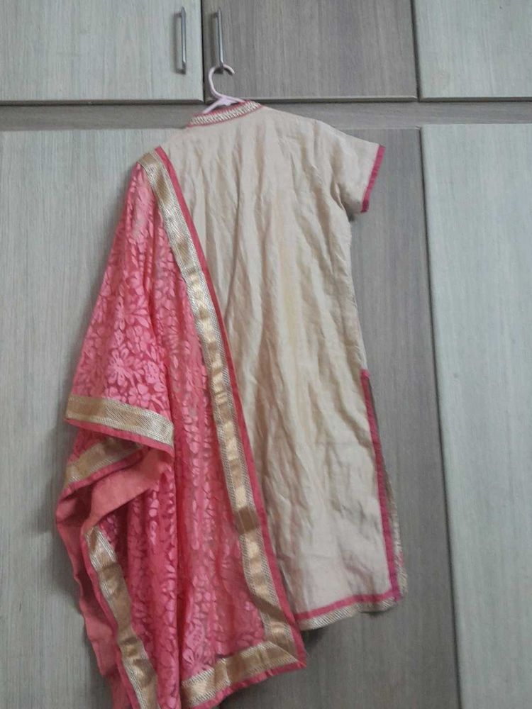 Customized Kurta 3 PC Set Bust 40 No Returns