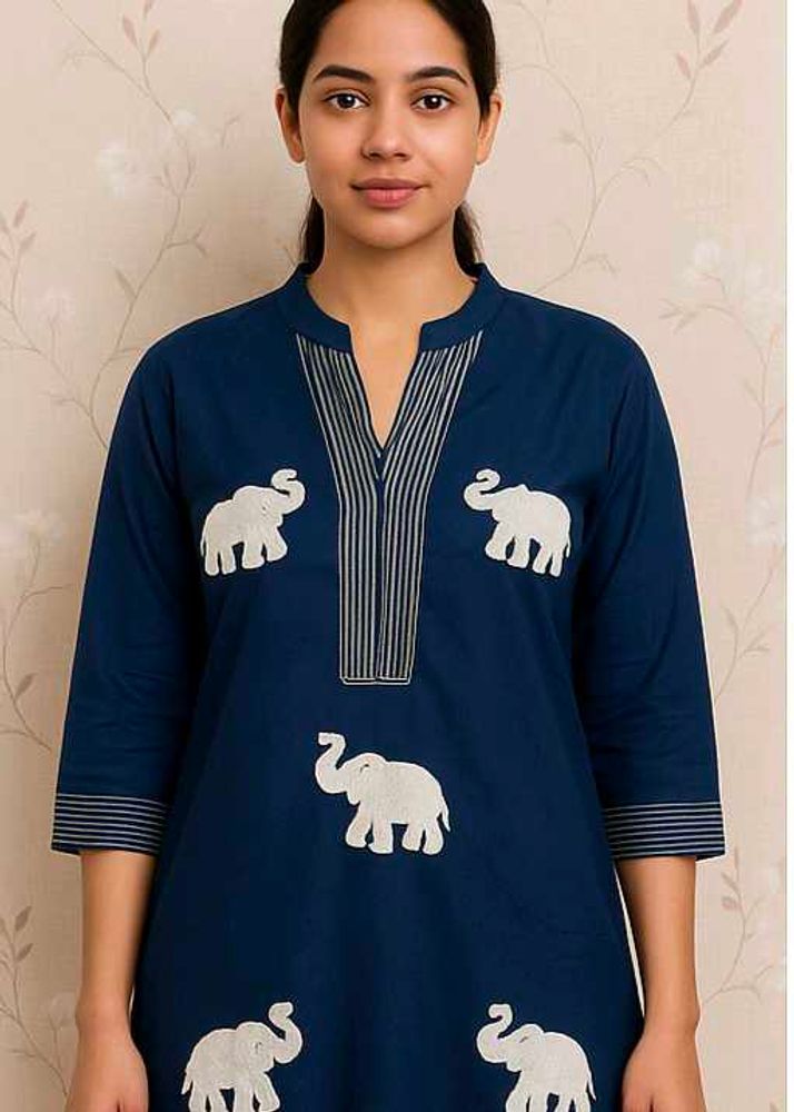 Elephant Print Tunic