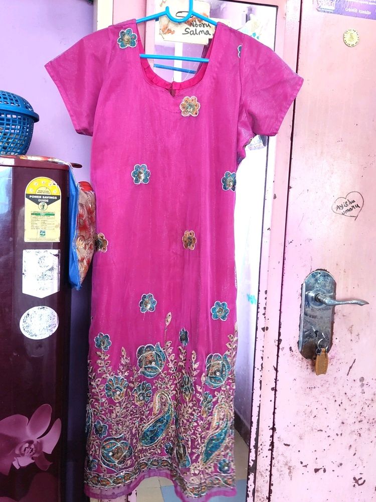 Pink Stones Wit Dupatta Pan. ,t Also