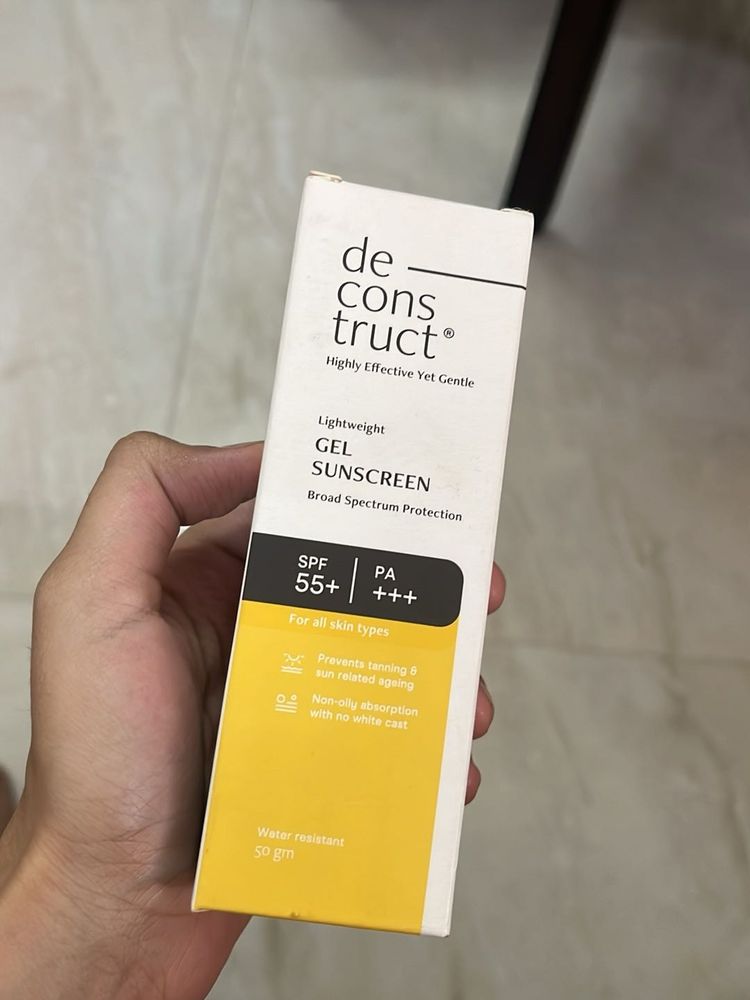 Deconstruct Gel Sunscreen