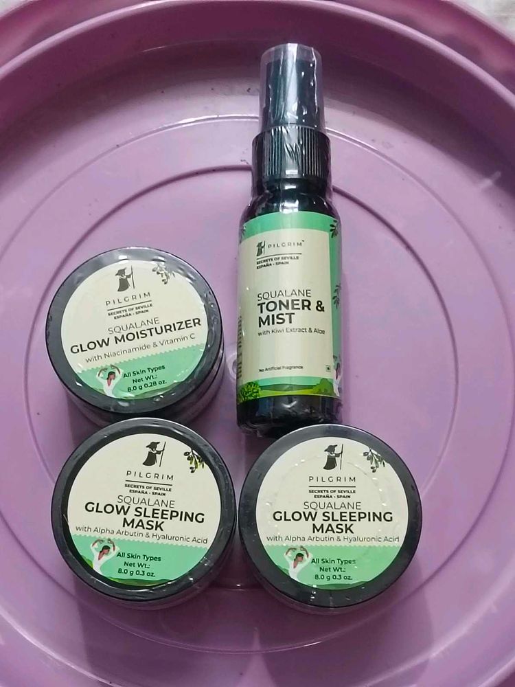 Pilgrim Squalane Glow Kit