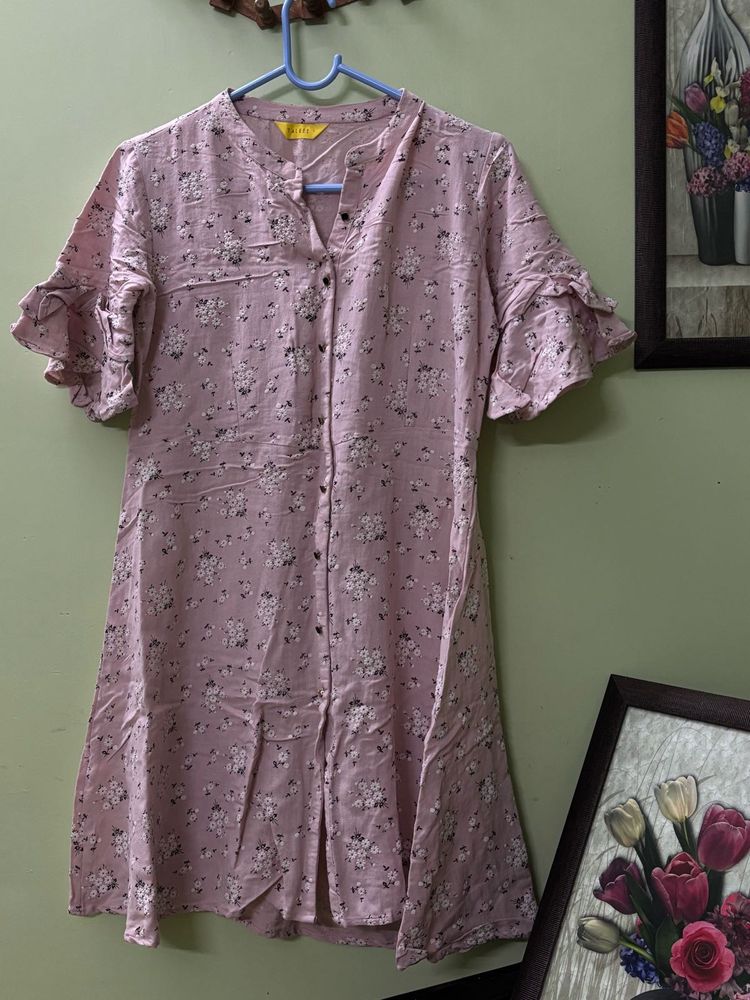 Cute Pink Floral Top