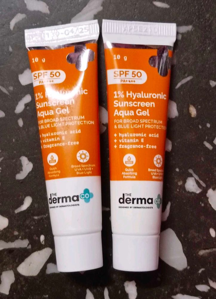 The Derma Co. 1% Hyaluronic Sunscreen Aqua Gel