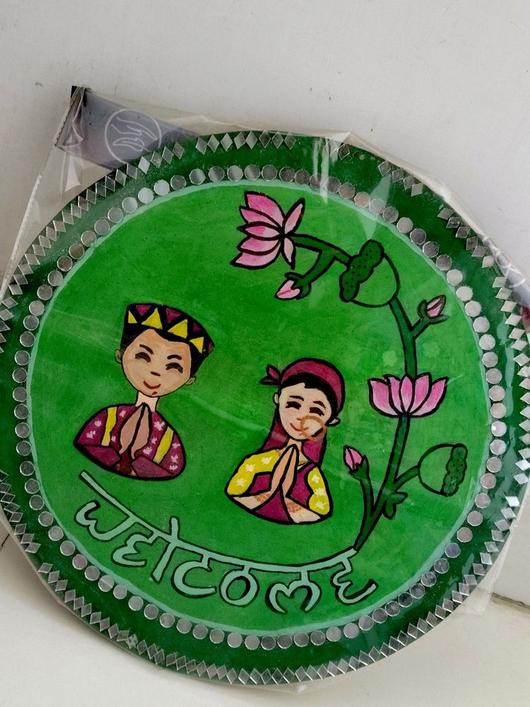 Handmade Welcome Board Painting